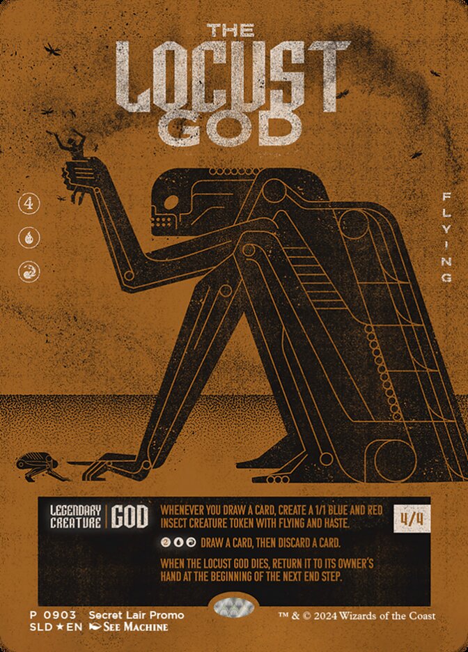 (英)【Foil】蝗の神 / The Locust God【SLD】 No.903