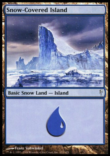(英)冠雪の島 / Snow-Covered Island【CSP】 No.152