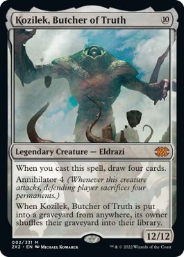 (英)真実の解体者、コジレック / Kozilek, Butcher of Truth【2X2】 No.002