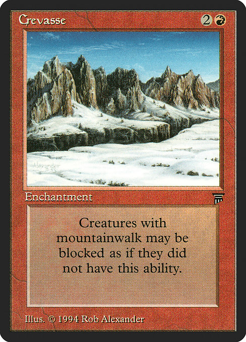 (英)Crevasse【LEG】 No.138
