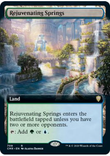 (英)【Foil】回復の温泉 / Rejuvenating Springs ★拡張枠★ 【CMR】 No.709