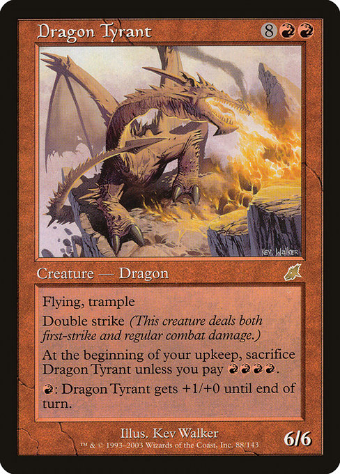 (英)ドラゴンの暴君 / Dragon Tyrant【SCG】 No.088
