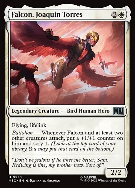 (英)ファルコン、ホアキン・トレス / Falcon, Joaquin Torres【MSC】 No.593