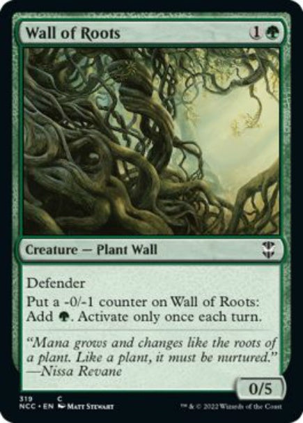 (英)根の壁 / Wall of Roots【NCC】 No.319
