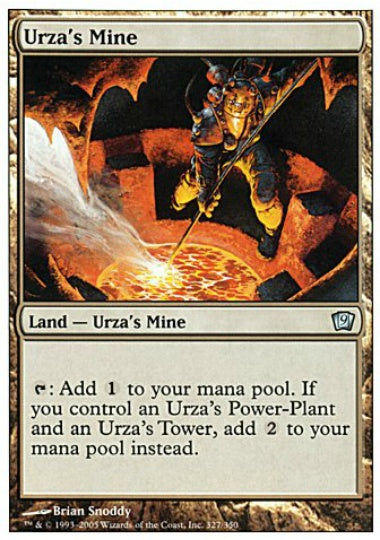(英)【Foil】ウルザの鉱山 / Urza's Mine【9ED】 No.327