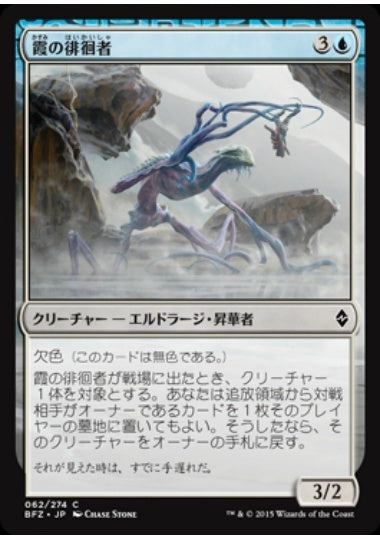 (日)【Foil】霞の徘徊者 / Murk Strider【BFZ】 No.062
