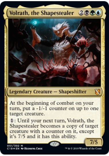 (英)【Foil】姿奪い、ヴォルラス / Volrath, the Shapestealer【C19】 No.051
