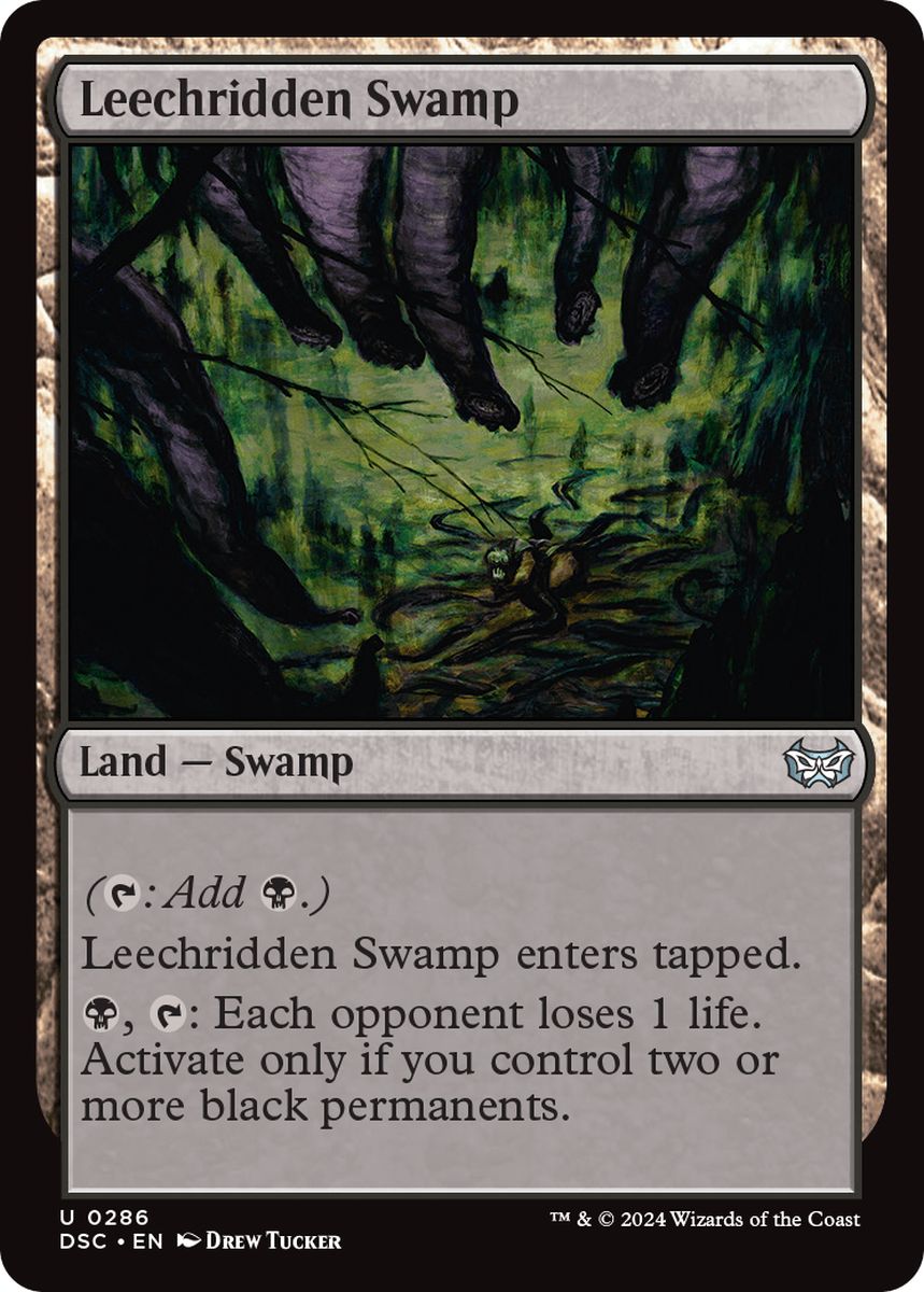 (英)ヒル溜りの沼 / Leechridden Swamp【DSC】 No.286