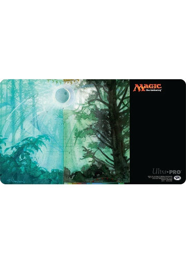 【サプライ】 ウルトラプロ グルランドプレイマット 森 / Ultra PRO Guru Land Playmat Forest ※発送方法は「ゆうパック」を選択してください。
