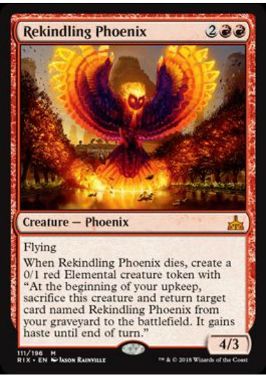 (英)再燃するフェニックス / Rekindling Phoenix【RIX】 No.111