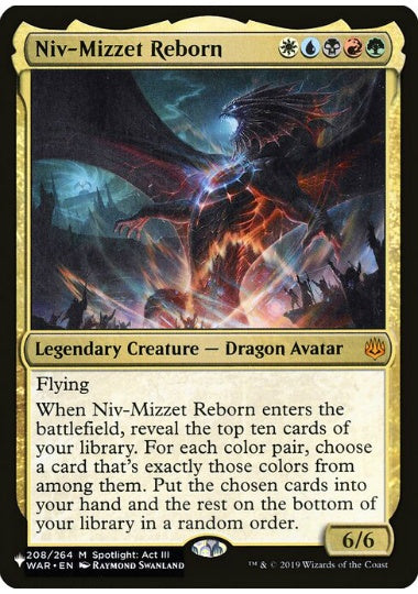 (英)ニヴ＝ミゼット再誕 / Niv-Mizzet Reborn【LST】 No.384