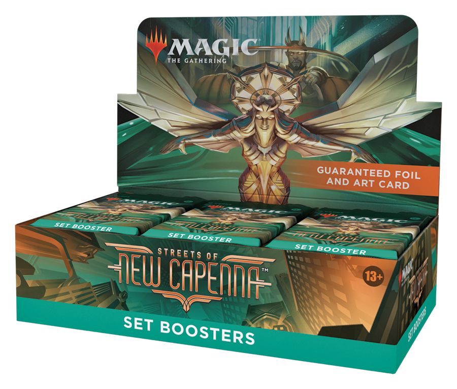 (英)ニューカペナの街角 セット・ブースターボックス / Streets of New Capenna Set Booster Box【BOX】 ※発送方法は「ゆうパック」を選択してください。