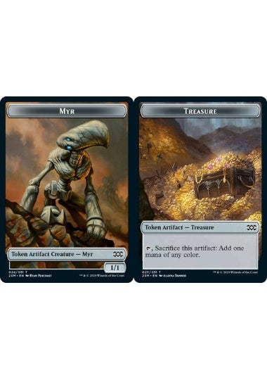 (英)【Foil】マイアトークン / Myr TokenNo.024 - 宝物トークン / Treasure Token【2XM-TOKEN】 No.027