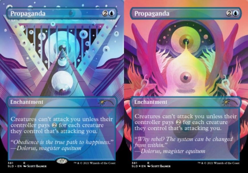 (英)【Foil】プロパガンダ / Propaganda【SLD】Heads I Win, Tails You Lose No.381