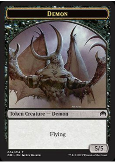 (英)デーモントークン / Demon Token【ORI-TOKEN】 No.004