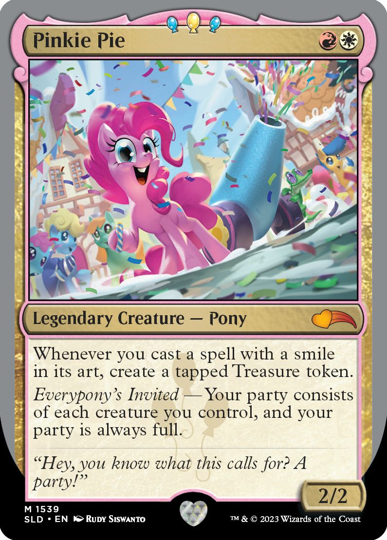 (英)【Foil】Pinkie Pie【SLD】Ponies: The Galloping 2 | Extra Life 2023 No.1539
