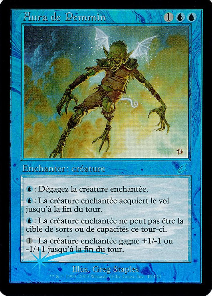 (フランス語)【Foil】Aura de Pemmin / Pemmin's Aura【SCG】 No.045