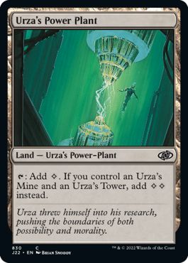 (英)ウルザの魔力炉 / Urza's Power Plant【J22】 No.830