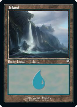 (英)島 / Island【BRC】 旧枠 No.032