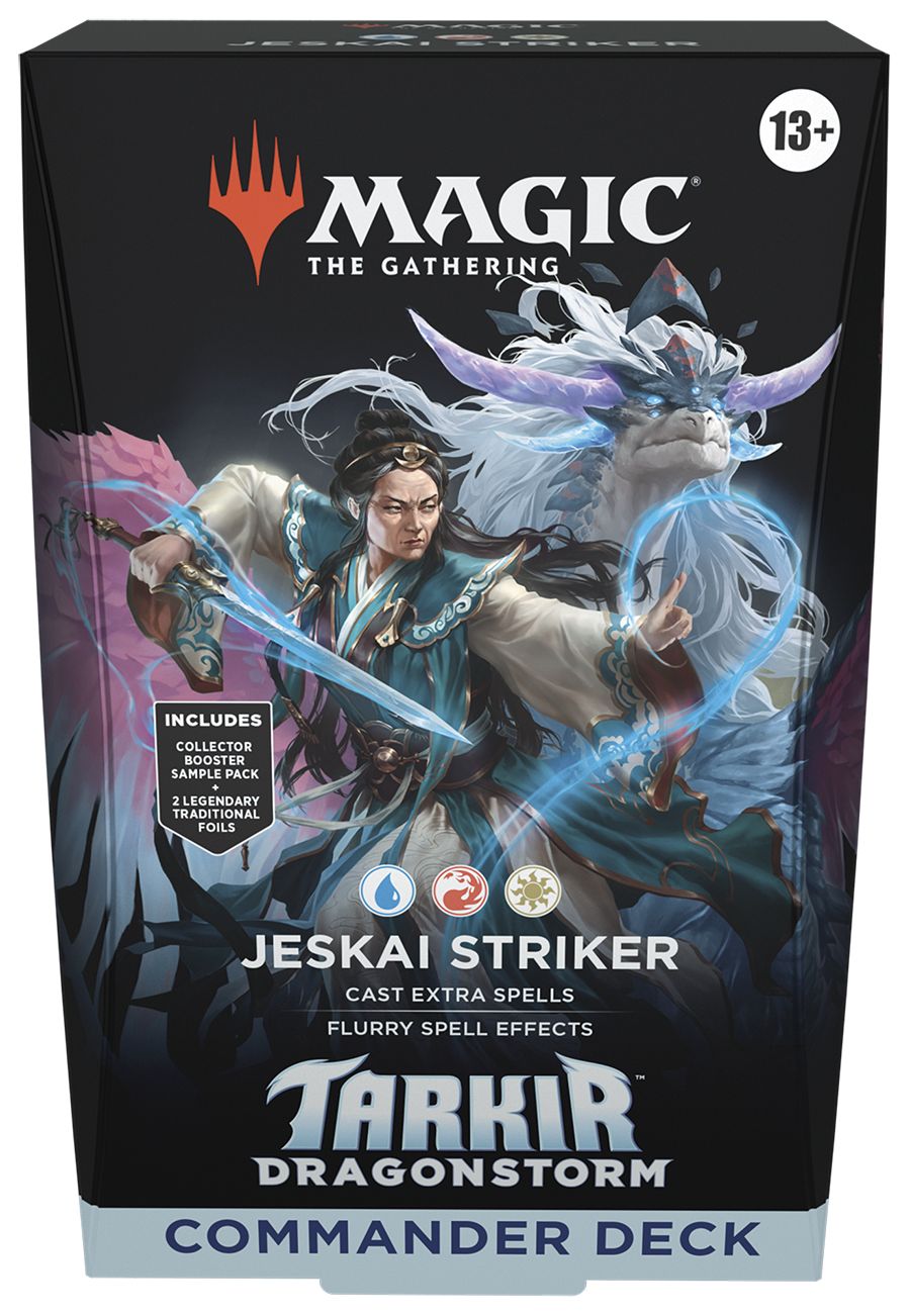 (英)タルキール：龍嵐録 統率者デッキ「ジェスカイの打撃手」 / Tarkir: Dragonstorm Commander Deck "Jeskai Striker"【BOX】 ※発送方法は「ゆうパック」を選択してください。
