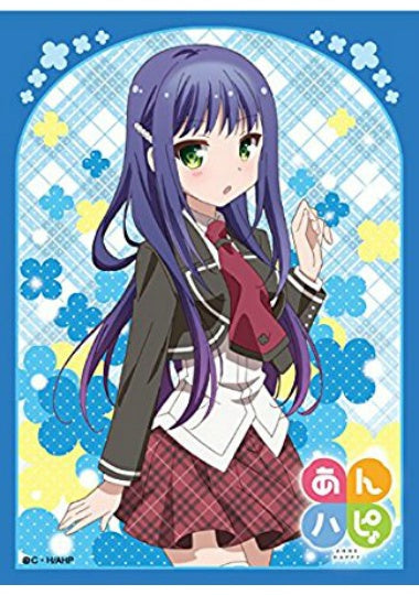 【サプライ】 ブロッコリーキャラクタースリーブ あんハピ♪ 『雲雀丘 瑠璃』 ※5個以上購入の場合、発送方法は「ゆうパック」を選択してください。