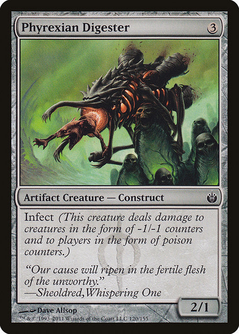 (英)ファイレクシアの消化者 / Phyrexian Digester【MBS】 No.120