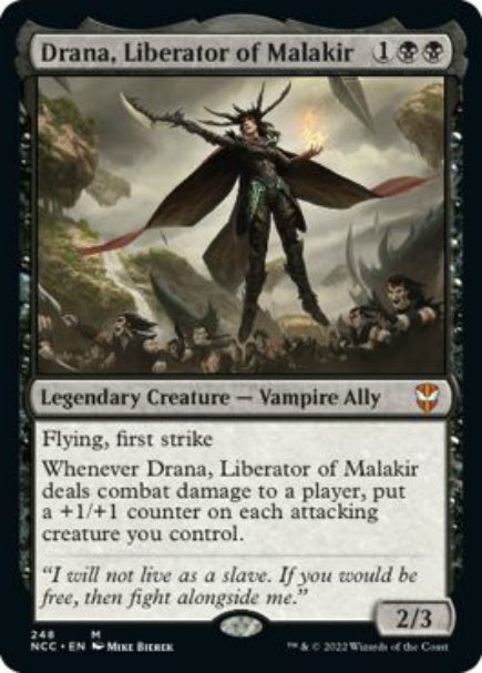 (英)マラキールの解放者、ドラーナ / Drana, Liberator of Malakir【NCC】 No.248