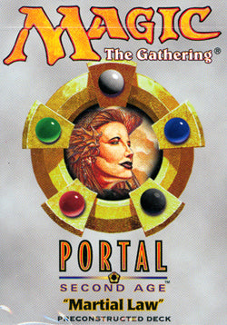 (英)ポータル・セカンドエイジ テーマデッキ 「戒厳令」 / Portal Second Age Theme Deck 「Martial Law」【GIFT】
