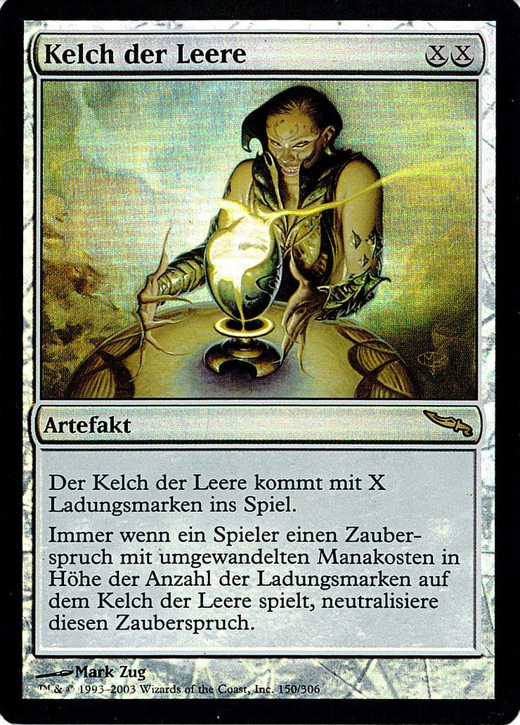 (ドイツ語)【Foil】Kelch der Leere / Chalice of the Void【MRD】 No.150