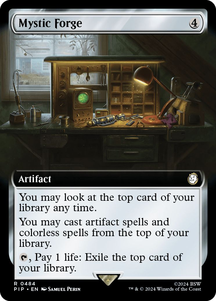 (英)【Foil】神秘の炉 / Mystic Forge ★拡張枠★ 【PIP】 No.0484