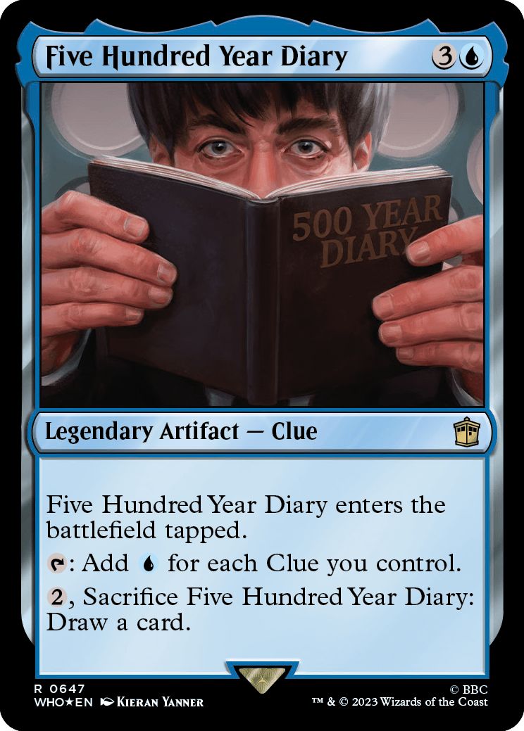 (英)【Surge-Foil】500年日記 / Five Hundred Year Diary【WHO】 No.0647