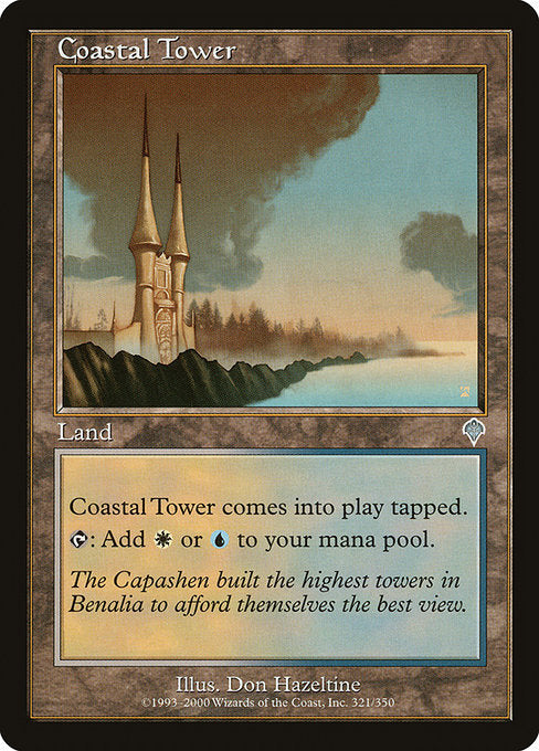 (英)【Foil】沿岸の塔 / Coastal Tower【INV】 No.321