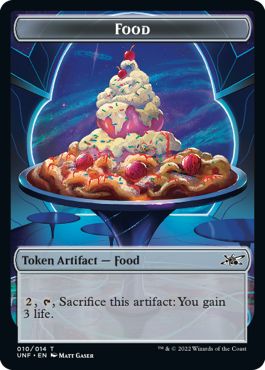 (英)食物トークン / Food Token【UNF-TOKEN】 No.010