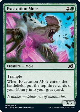 (英)掘削モグラ / Excavation Mole【IKO】 No.150