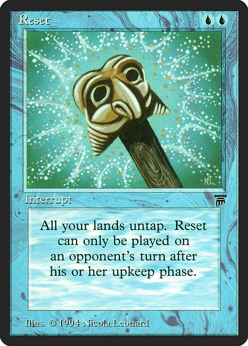 (英)Reset【LEG】 No.073
