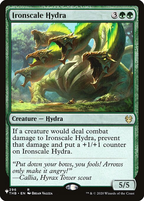 (英)鉄鱗のハイドラ / Ironscale Hydra【THB】 PWシンボル付き再販 No.296