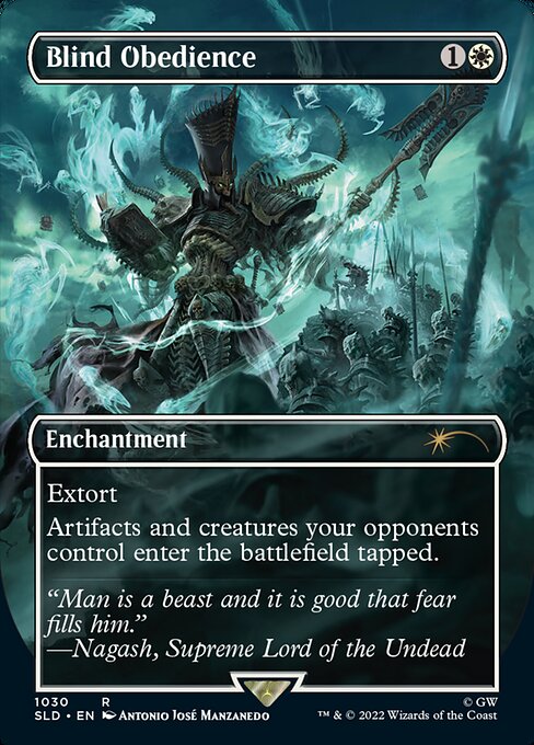 (英)【Foil】盲従 / Blind Obedience【SLD】Secret Lair x Warhammer Age of Sigmar No.1030
