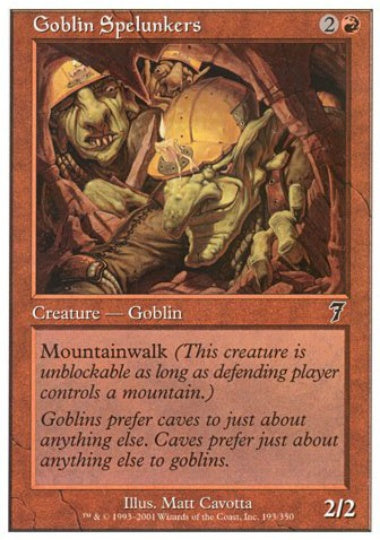 (英)ゴブリンの洞窟探検家 / Goblin Spelunkers【7ED】 No.193
