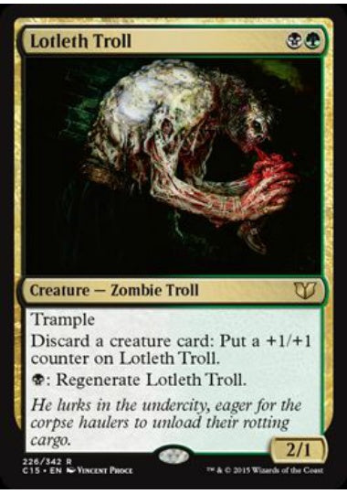 (英)ロッテスのトロール / Lotleth Troll【C15】 No.226