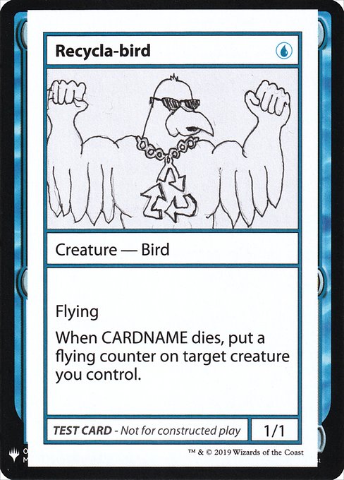 (英)Recycla-bird【MB1-TEST】 No.028