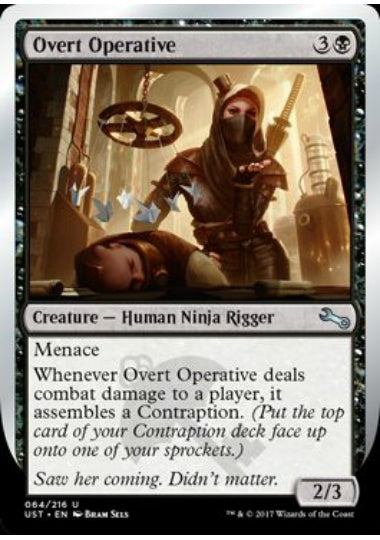 (英)【Foil】Overt Operative 【UST】 No.064