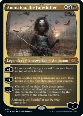 (英)【エッチングFoil】運命を変える者、アミナトゥ / Aminatou, the Fateshifter【2X2】 No.468