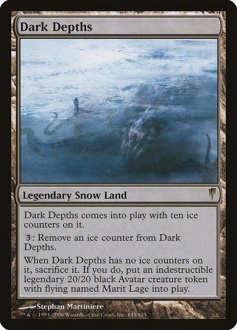 MTG 暗黒の深部 Dark Depths フォイル 英)【Foil】暗黒の深部 / Dark Depths【CSP】 No.145 | MtG通販サイト