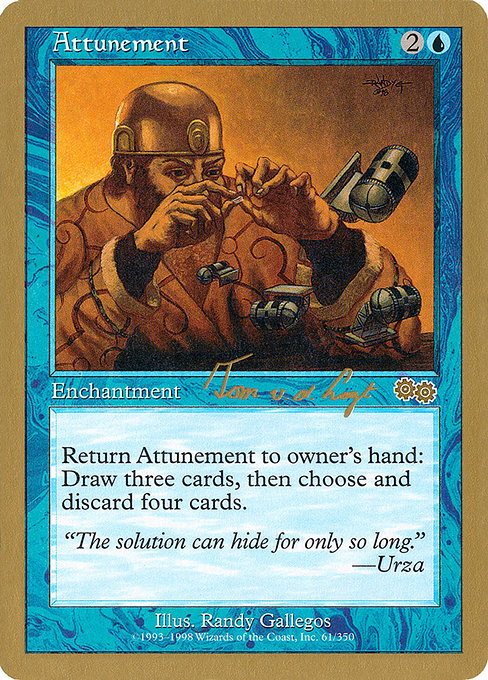 (英)調律 / Attunement【WC00】 World Championship Decks 2000 Tom van de Logt 金枠 No.022
