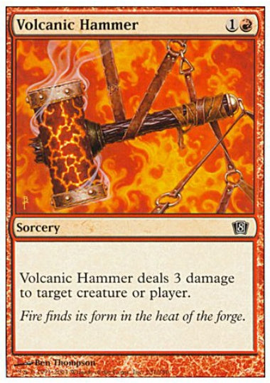 (英)火山の鎚 / Volcanic Hammer【8ED】 No.231
