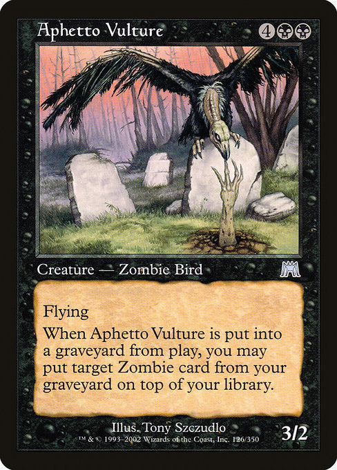 (英)【Foil】アフェットの禿鷹 / Aphetto Vulture【ONS】 No.126