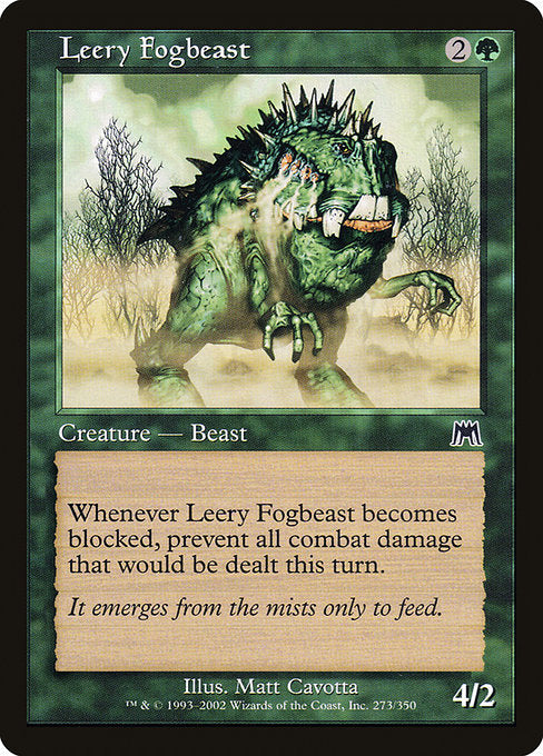 (英)疑い深い濃霧獣 / Leery Fogbeast【ONS】 No.273
