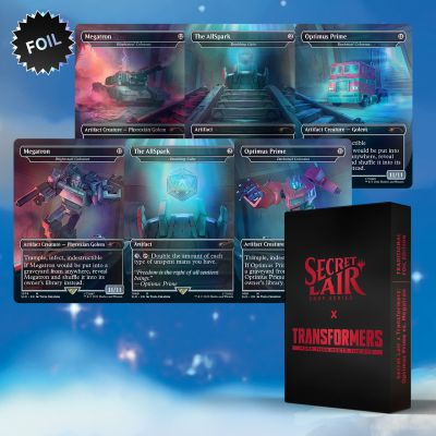 (英)Transformers: Optimus Prime vs. Megatron Foil Edition 【BOX】 ※発送方法は「ゆうパック」を選択してください。