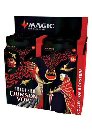 (英)イニストラード：真紅の契り コレクター・ブースターボックス / Innistrad: Crimson Vow Collector Booster Box【BOX】 ※発送方法は「ゆうパック」を選択してください。