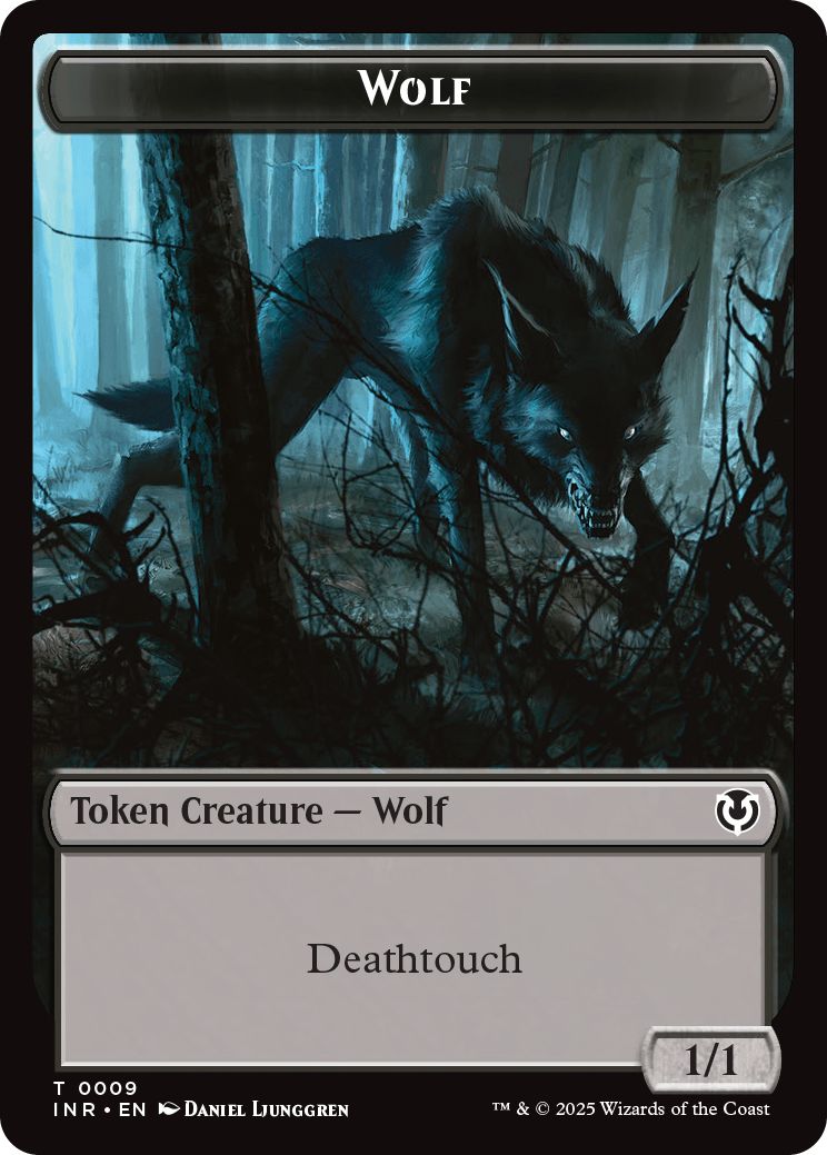 (英)狼トークン / Wolf Token【INR-TOKEN】 No.009